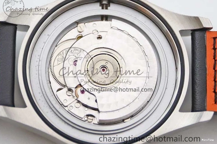 MIROTIME 0311 Vibrant Mark XVIII IW327001 SS M+F 1:1 Best Edition Black Dial on Black Leather Strap A 7055